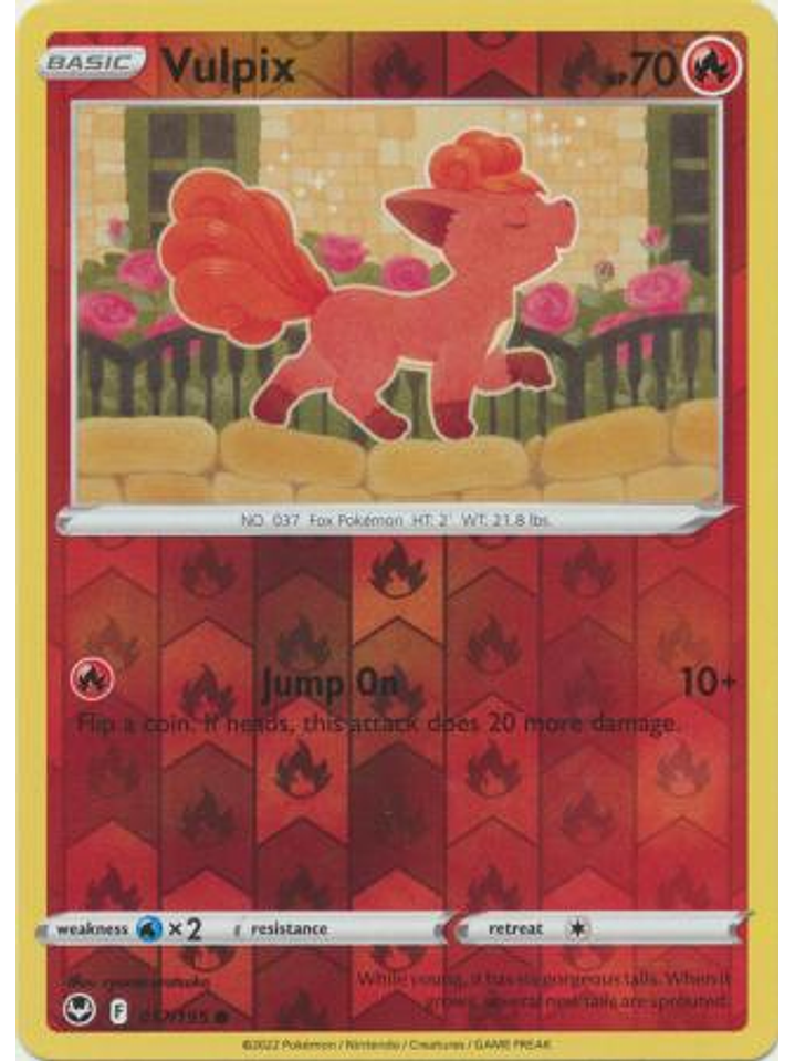 Vulpix - 017/195 - Common Reverse Holo 1