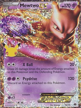 Mewtwo EX - 54/99 - Ultra Rare (Classic Collection)
