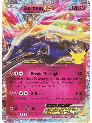 Xerneas EX - 97/146 - Ultra Rare (Classic Collection)
