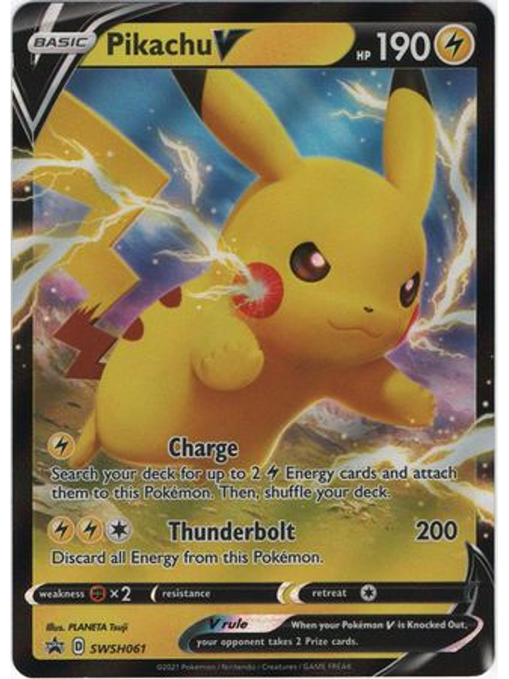 Pikachu V - SWSH061 - Promo 1