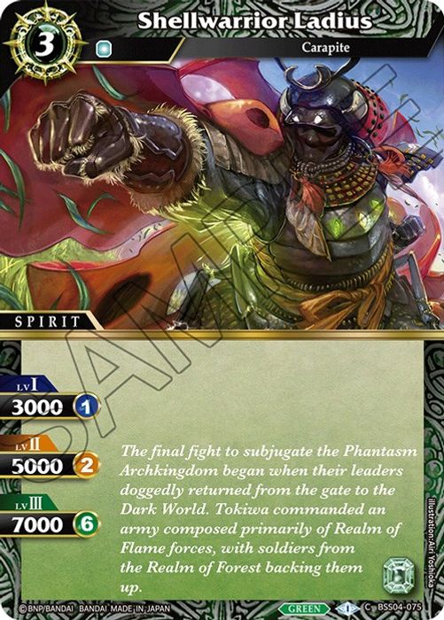 BSS04-075 C Shellwarrior Ladius (FOIL)