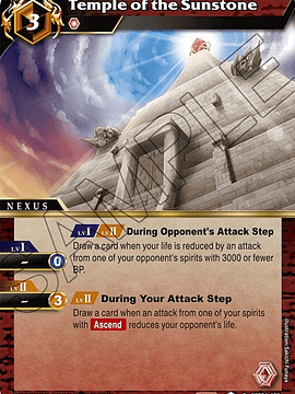 BSS04-105 C Temple of the Sunstone (FOIL)