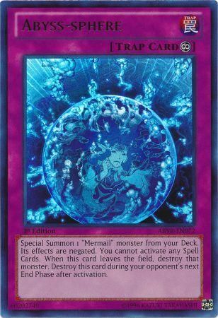 Abyss-sphere - ABYR-EN072 - Ultra Rare 1st Edition