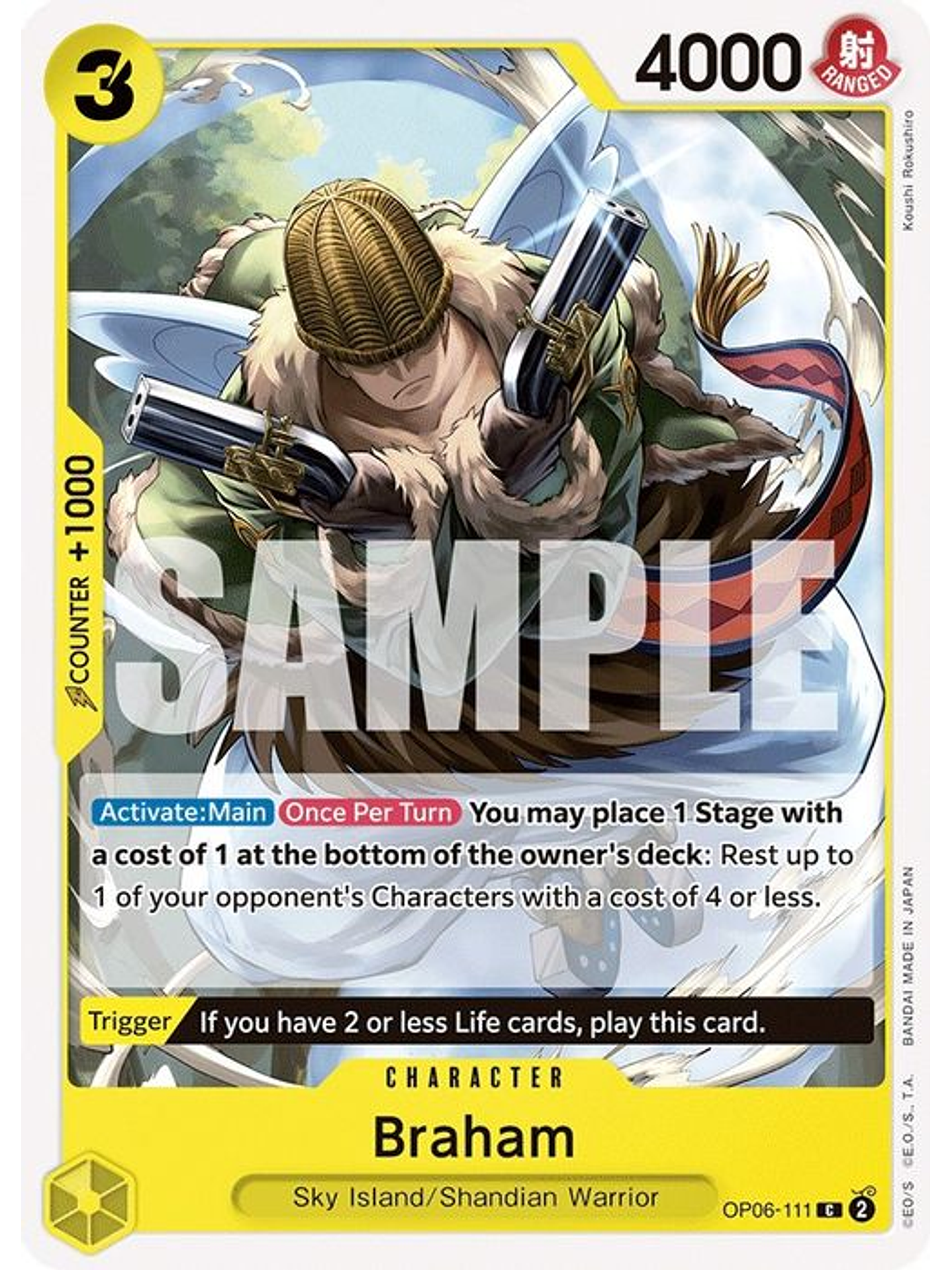OP06-111 Braham 1