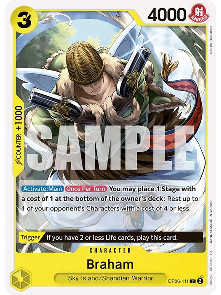 OP06-111 Braham 1