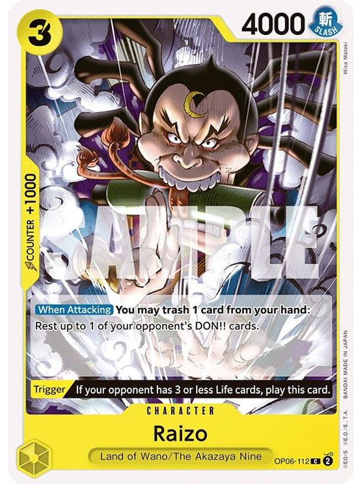 OP06-112 Raizo 1