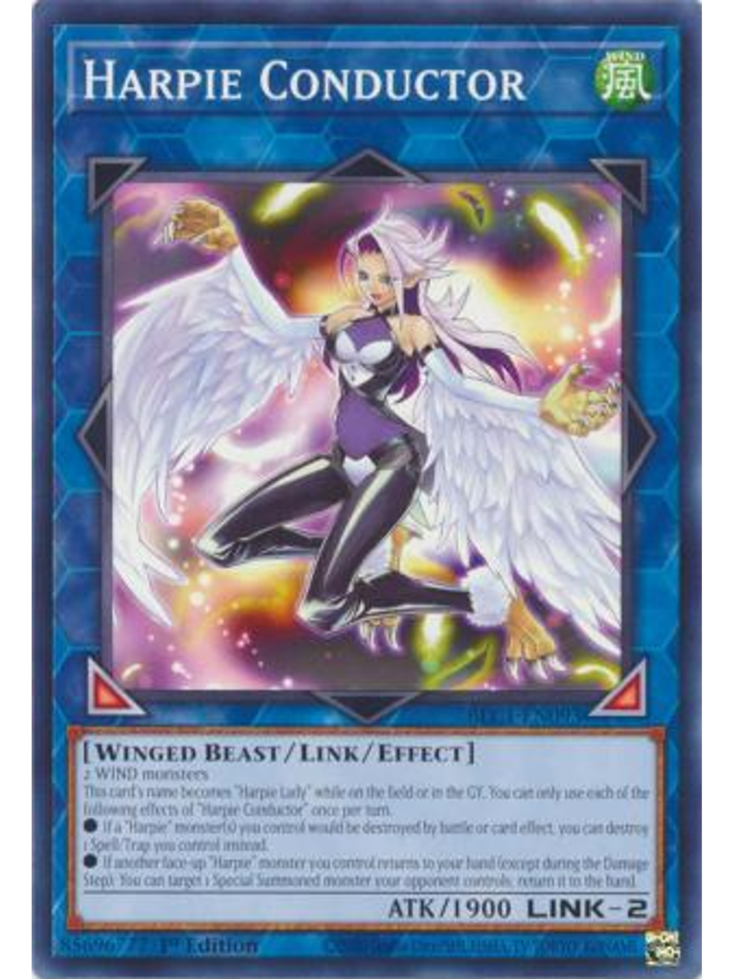 Harpie Conductor - BLC1-EN093 - Common 1st Edition 1