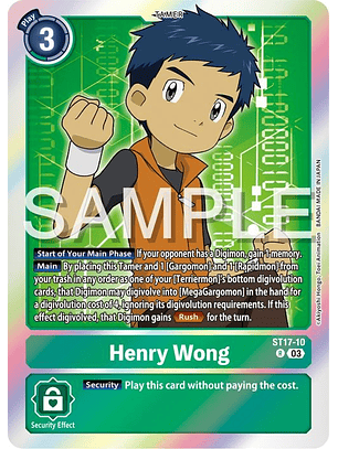 ST17-10 R Henry Wong