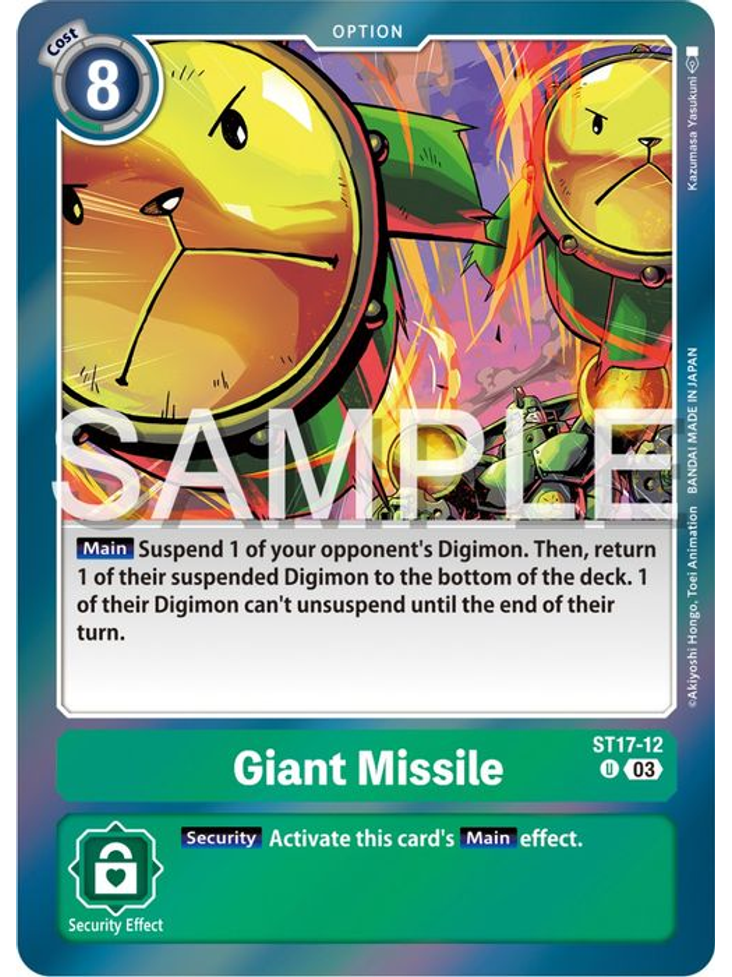 ST17-12 U Giant Missile 1