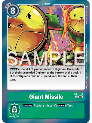 ST17-12 U Giant Missile