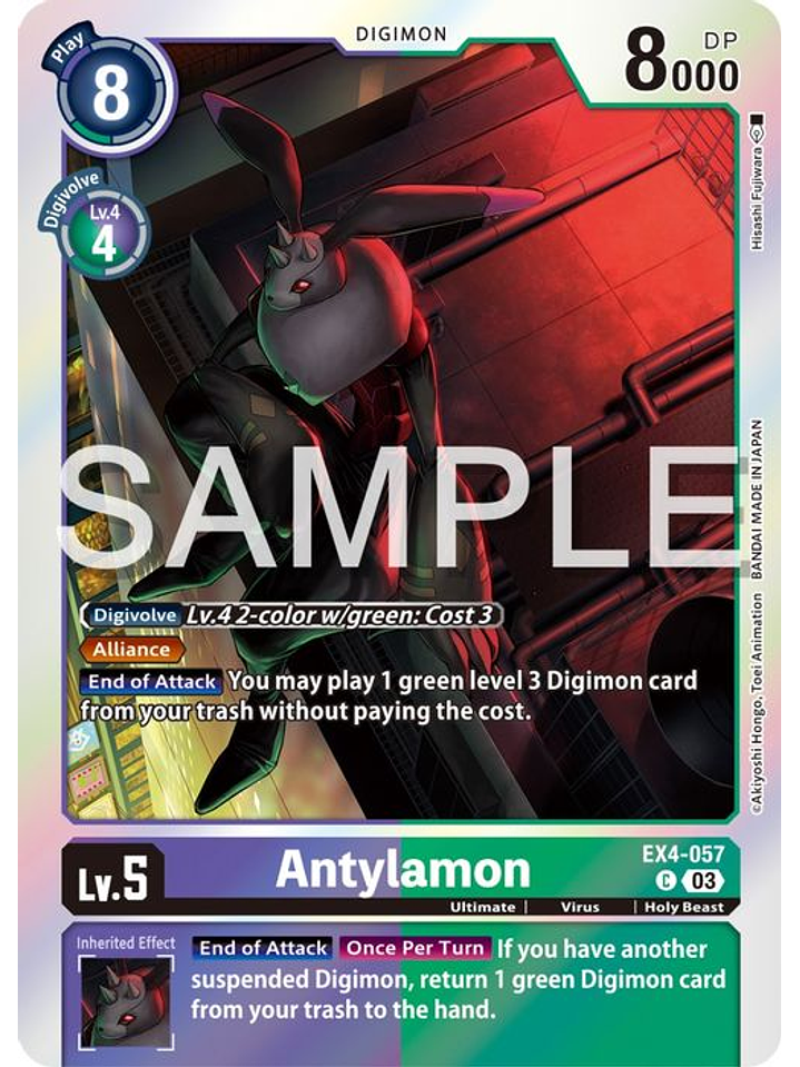 EX4-057 C Antylamon (ST17 FOIL) 1
