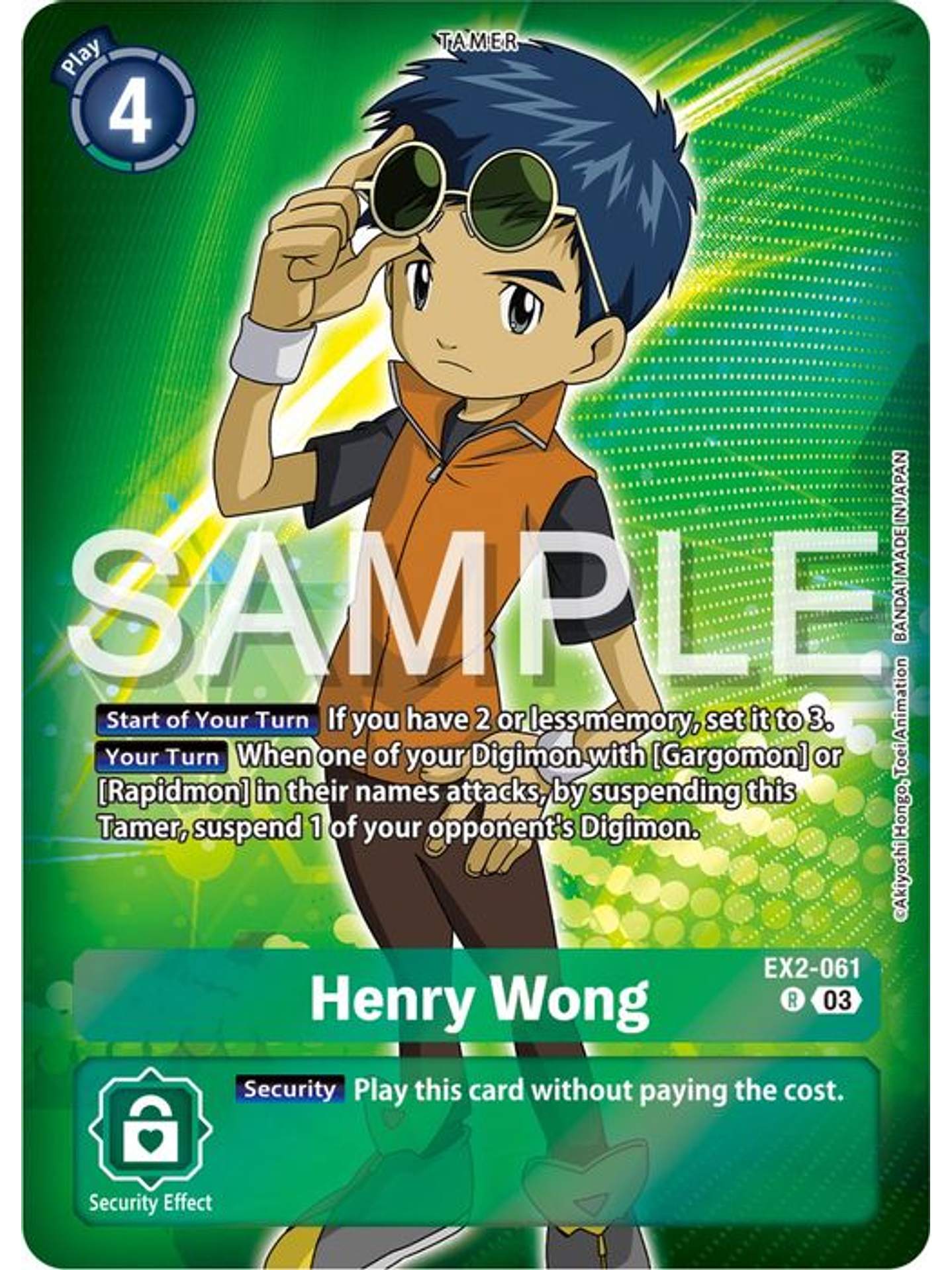 EX2-061 (Alternative Art) Henry Wong (ST17) 1