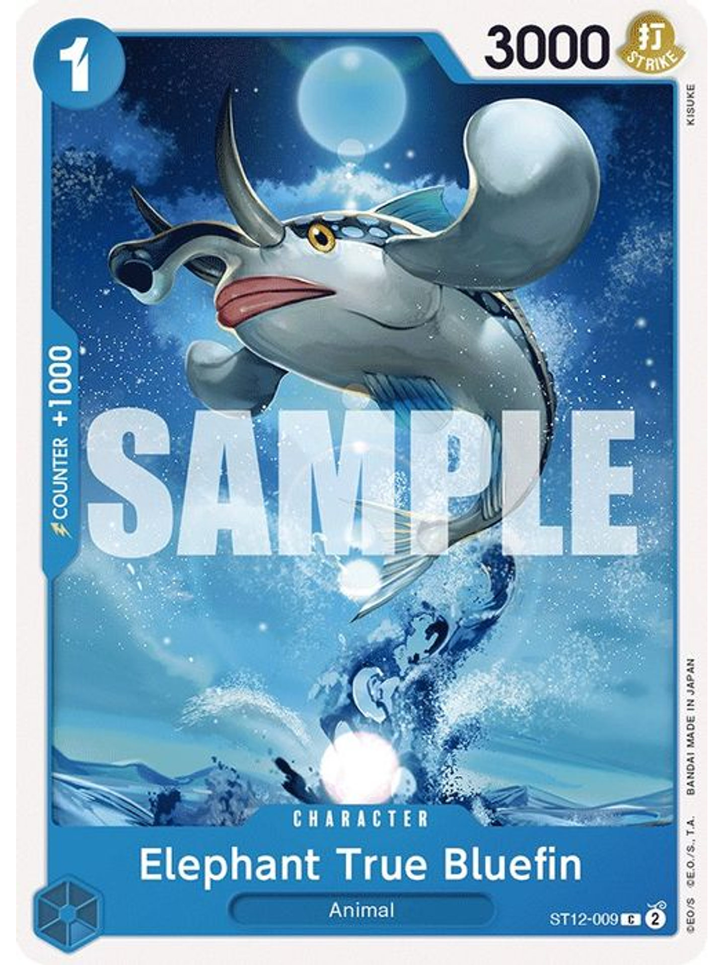 ST12-009 C Elephant True Bluefin 1