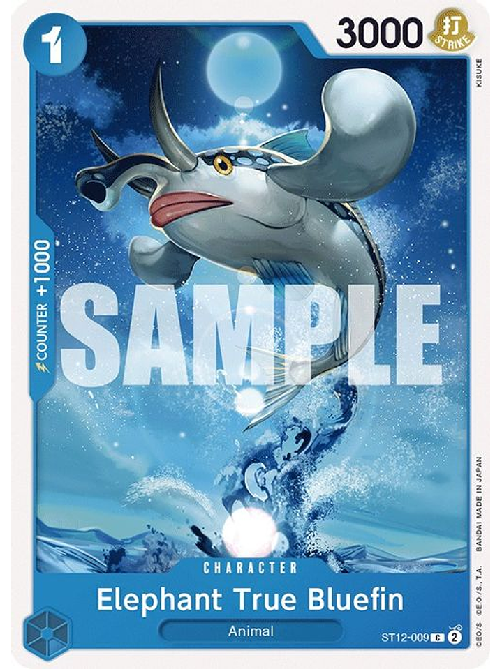ST12-009 C Elephant True Bluefin 1