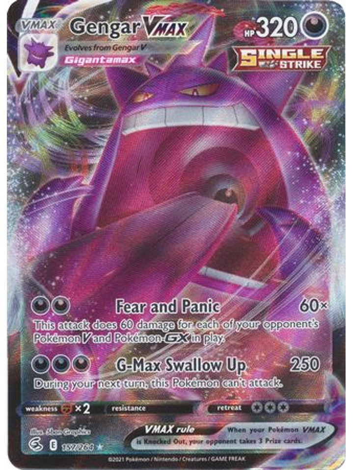 Gengar VMAX - 157/264 - Ultra Rare 1
