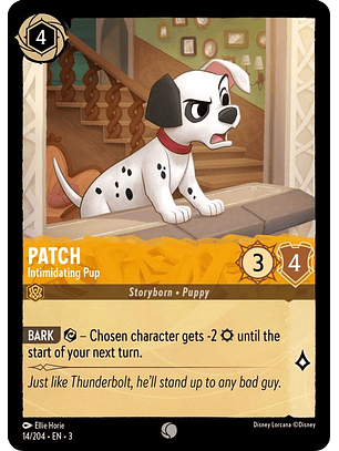 Patch - Intimidating Pup  - 014/204 - Common