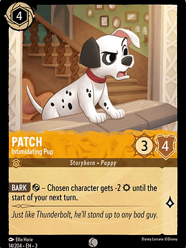 Patch - Intimidating Pup  - 014/204 - Common