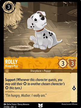 Rolly - Hungry Pup  - 021/204 - Uncommon