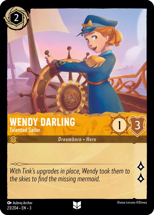 Wendy Darling - Talented Sailor  - 023/204 - Uncommon
