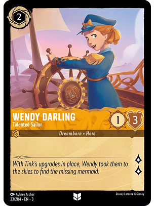 Wendy Darling - Talented Sailor  - 023/204 - Uncommon