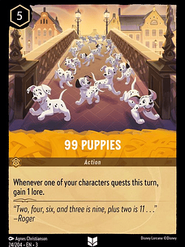 99 Puppies  - 024/204 - Uncommon