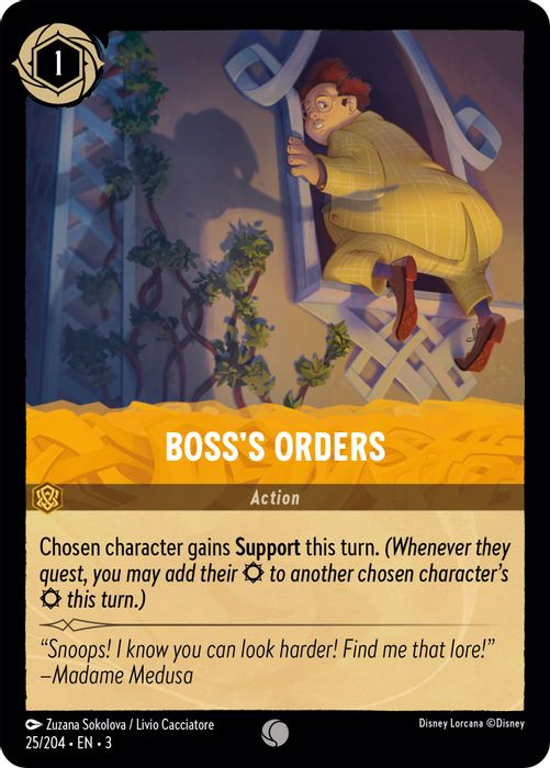 Boss's Orders  - 025/204 - Common