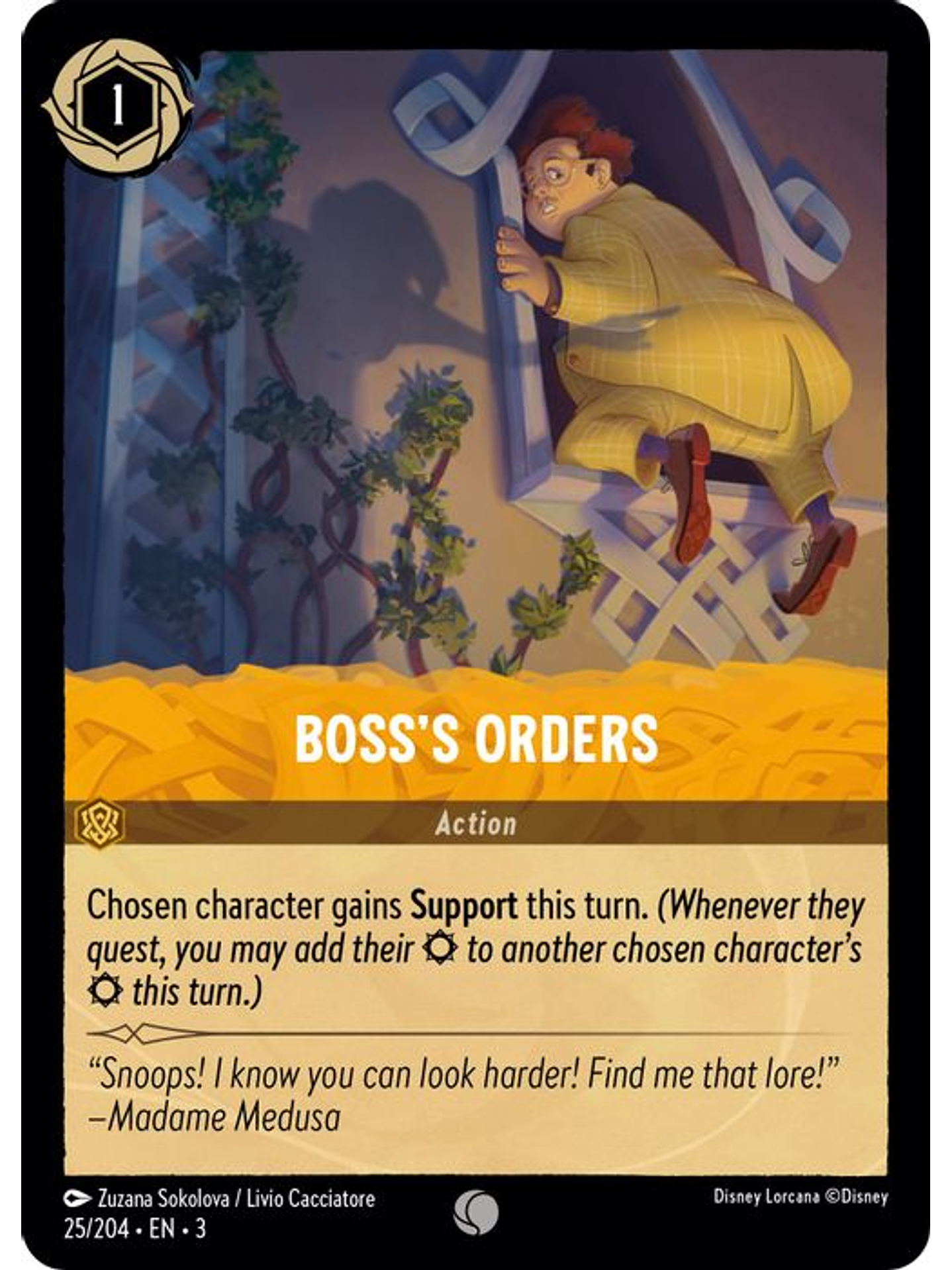 Boss's Orders  - 025/204 - Common 1