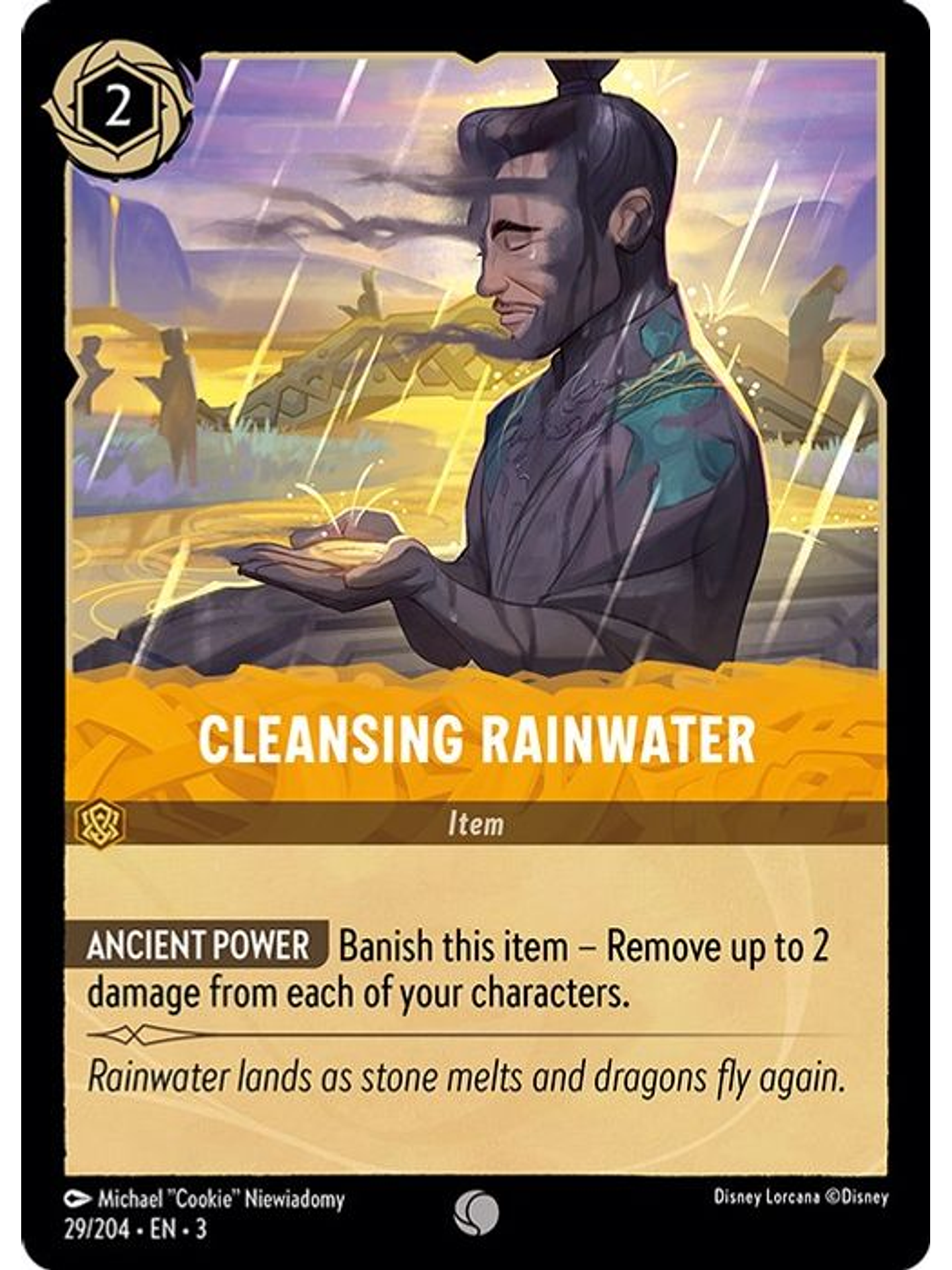 Cleansing Rainwater  - 029/204 - Common 1