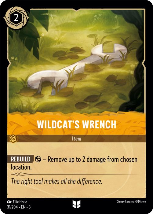 Wildcat's Wrench  - 031/204 - Uncommon