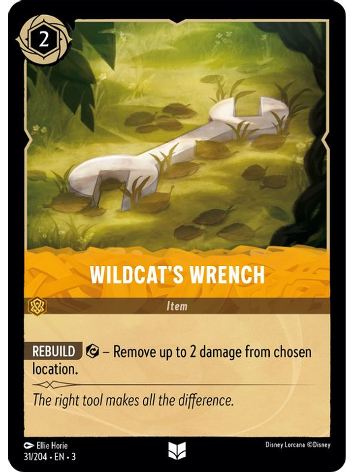 Wildcat's Wrench  - 031/204 - Uncommon 1
