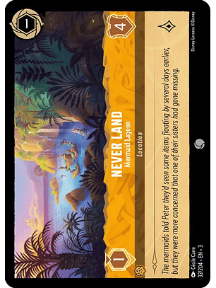 Never Land - Mermaid Lagoon  - 032/204 - Common