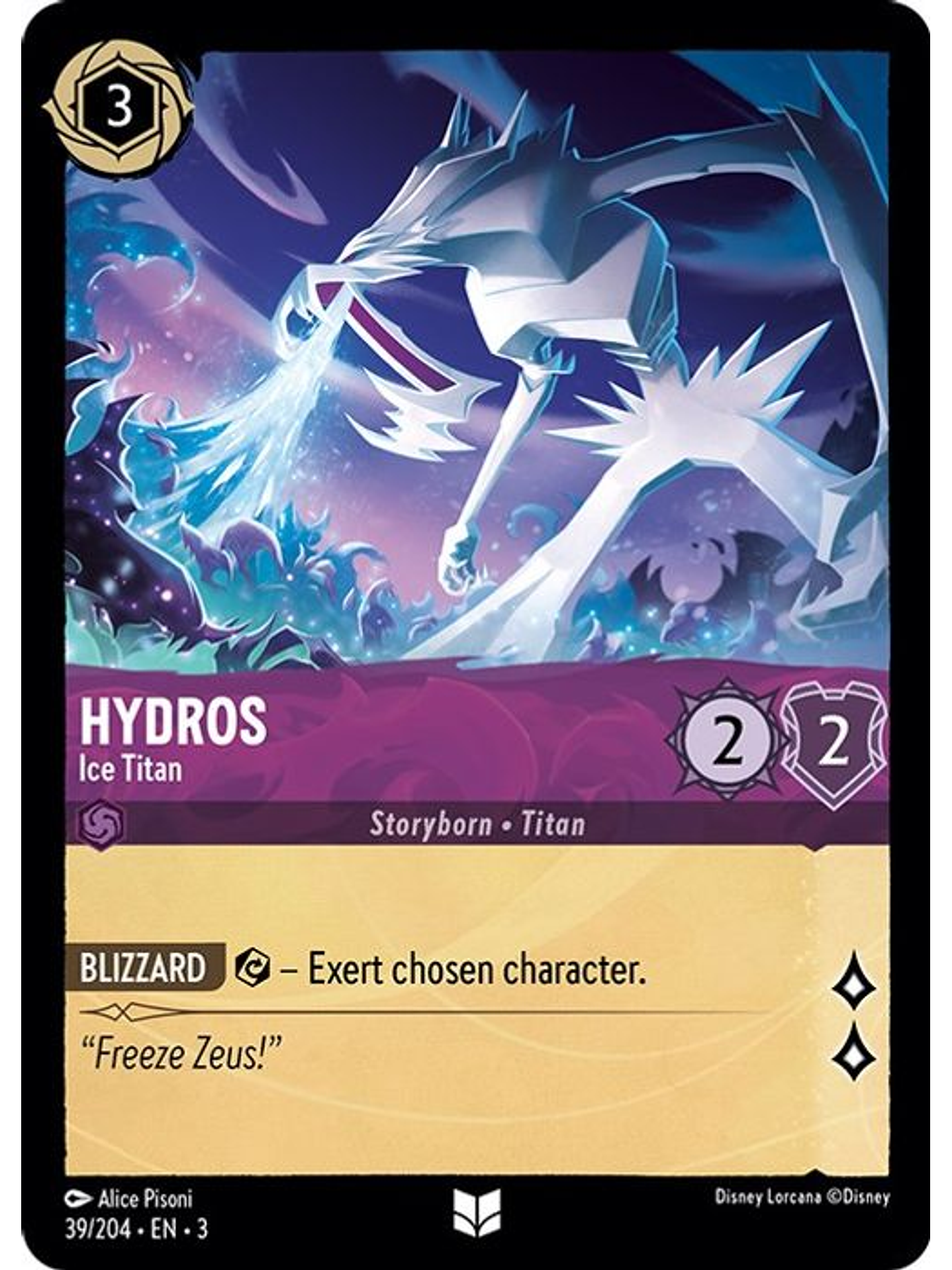 Hydros - Ice Titan  - 039/204 - Uncommon 1