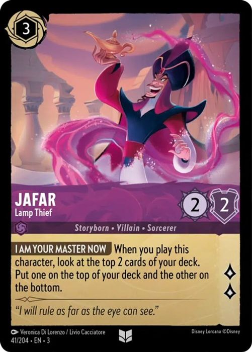 Jafar - Lamp Thief  - 041/204 - Uncommon