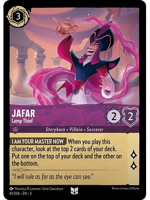 Jafar - Lamp Thief  - 041/204 - Uncommon