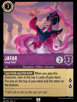 Jafar - Lamp Thief  - 041/204 - Uncommon