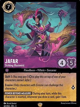 Jafar - Striking Illusionist  - 042/204 - Legendary