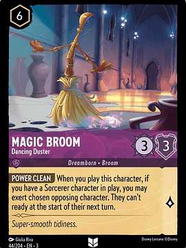 Magic Broom - Dancing Duster  - 044/204 - Uncommon