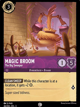 Magic Broom - The Big Sweeper  - 046/204 - Common