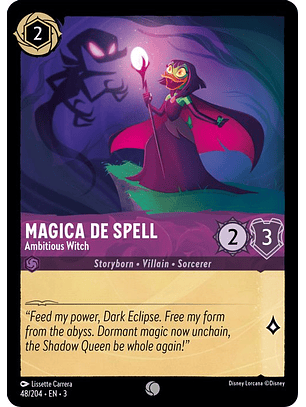 Magica De Spell - Ambitious Witch  - 048/204 - Common