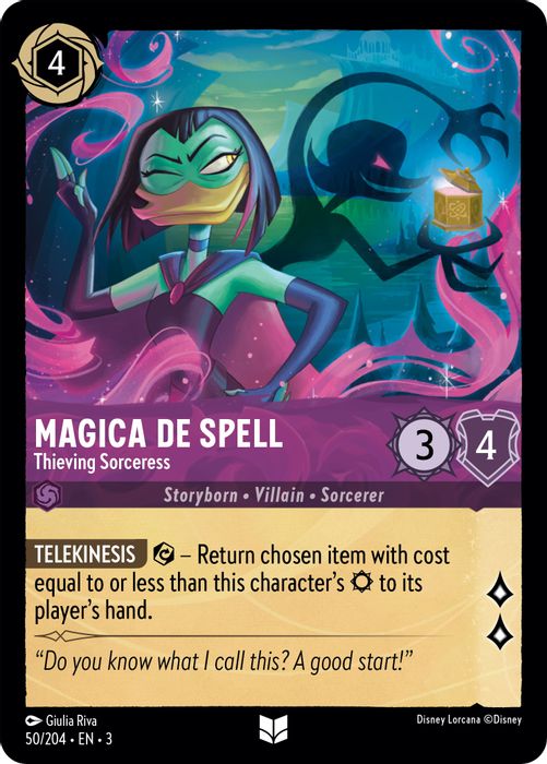 Magica De Spell - Thieving Sorceress  - 050/204 - Uncommon