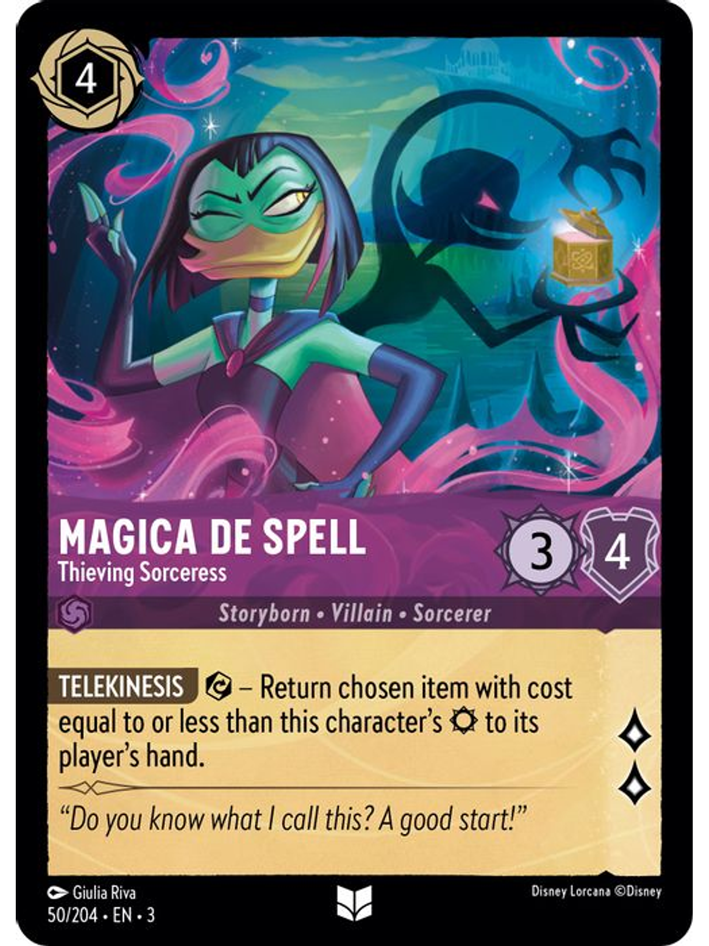 Magica De Spell - Thieving Sorceress  - 050/204 - Uncommon 1
