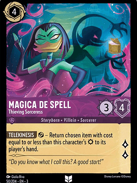 Magica De Spell - Thieving Sorceress  - 050/204 - Uncommon