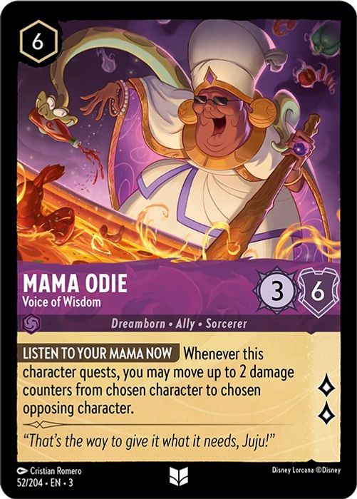 Mama Odie - Voice of Wisdom  - 052/204 - Uncommon