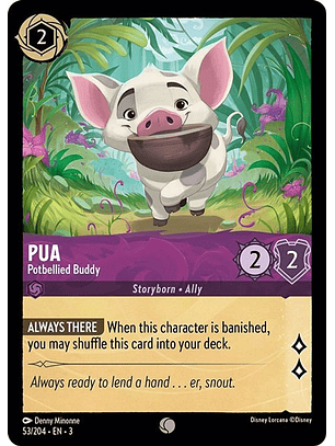 Pua - Potbellied Buddy  - 053/204 - Common