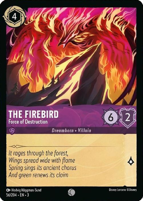 The Firebird - Force of Destruction  - 056/204 - Common