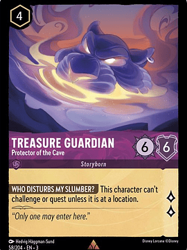 Treasure Guardian - Protector of the Cave  - 058/204 - Rare