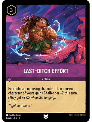 Last-Ditch Effort  - 062/204 - Uncommon