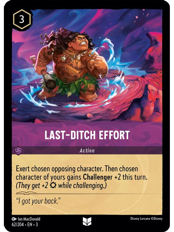 Last-Ditch Effort  - 062/204 - Uncommon 1