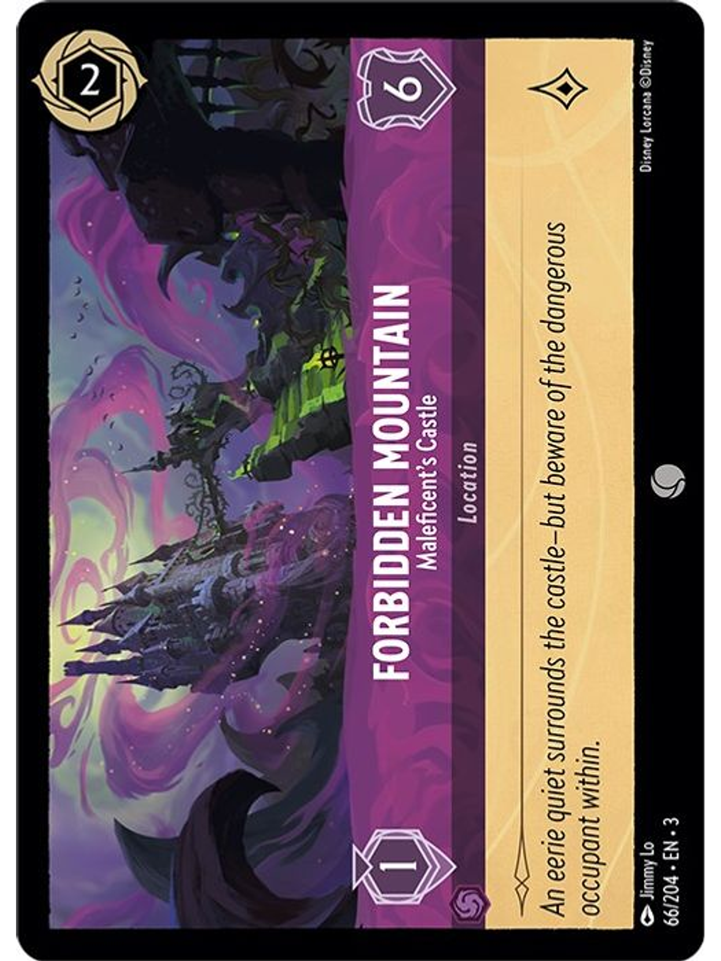 Forbidden Mountain - Maleficent's Castle  - 066/204 - Common 1