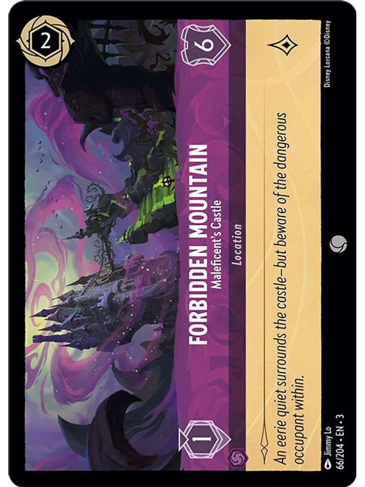 Forbidden Mountain - Maleficent's Castle  - 066/204 - Common 1